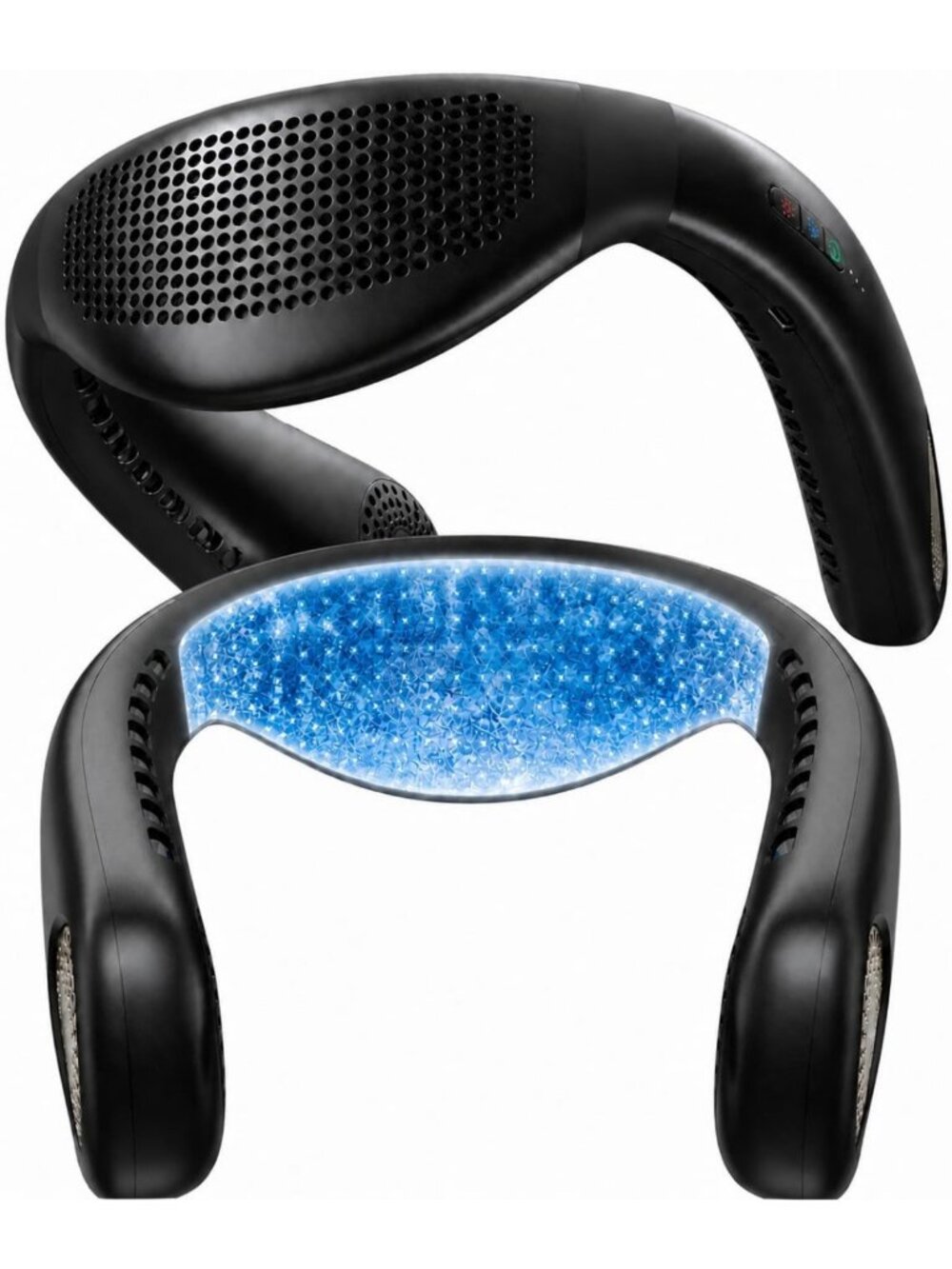 Upgraded Neck Fan Air Conditioner - Dual-Airflow Portable Cooling Device